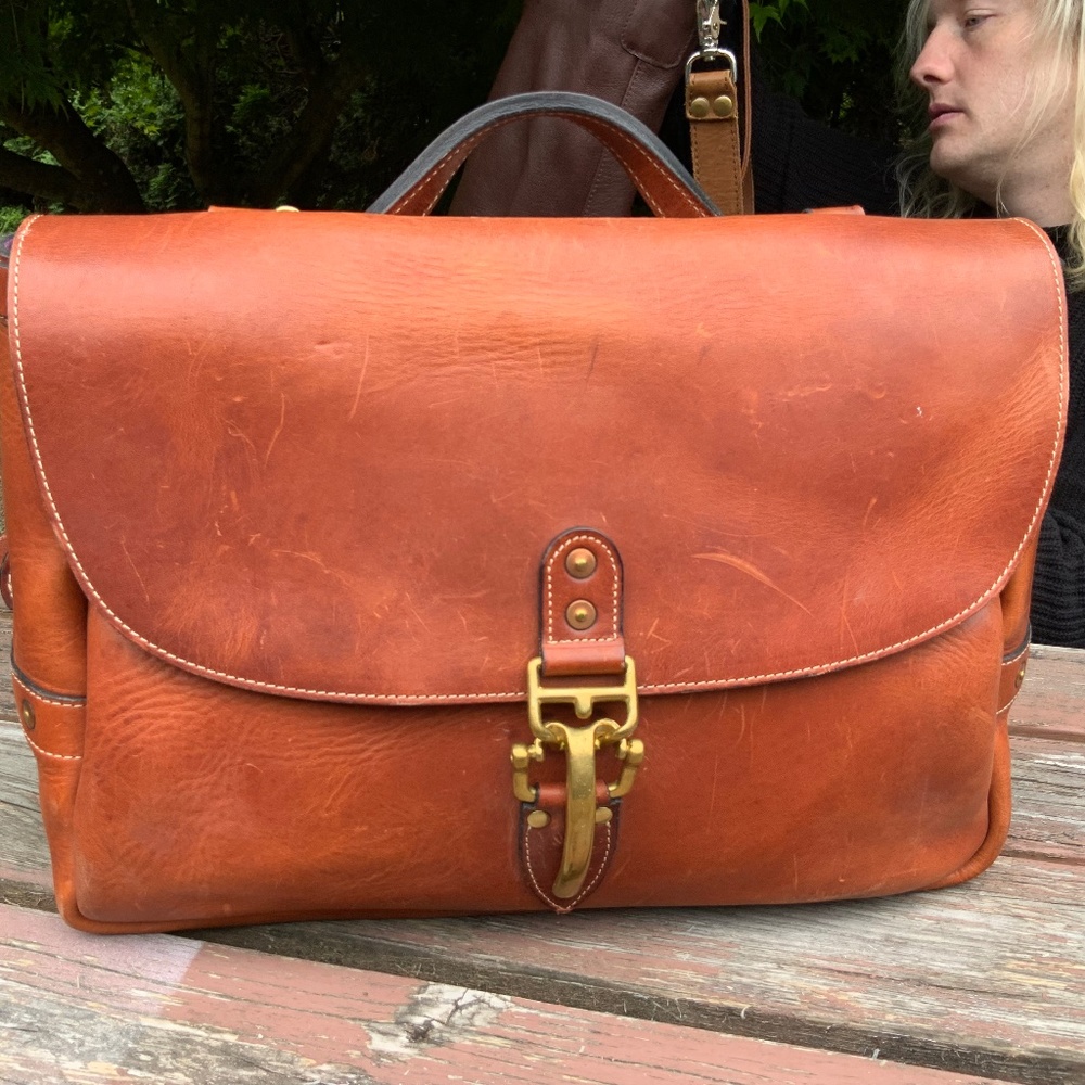 16’ Mailbag Horween Leather Norm Chan Leatherworks